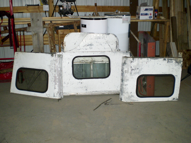 winter cab, before painting