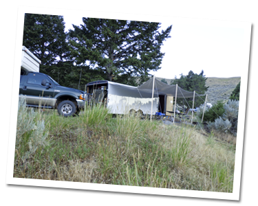 Camping at Yellowstone NP