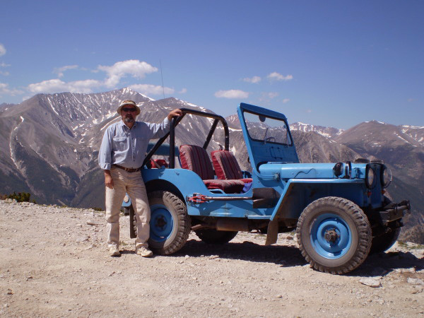 from up on top of Mt. Princeton