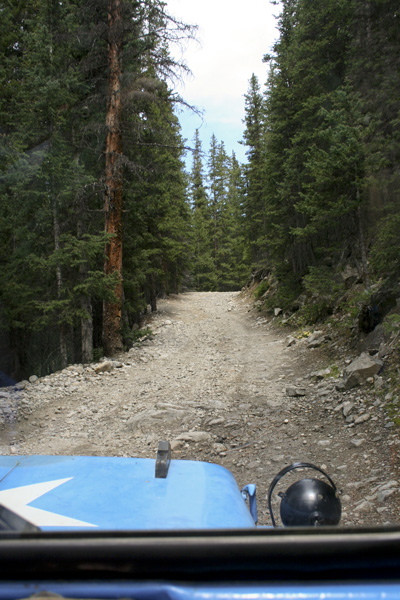 The road to Mary Murphy Mine